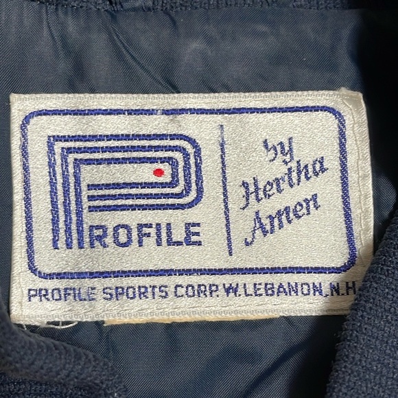 Profile Navy & Tan Vest - Picture 2 of 13